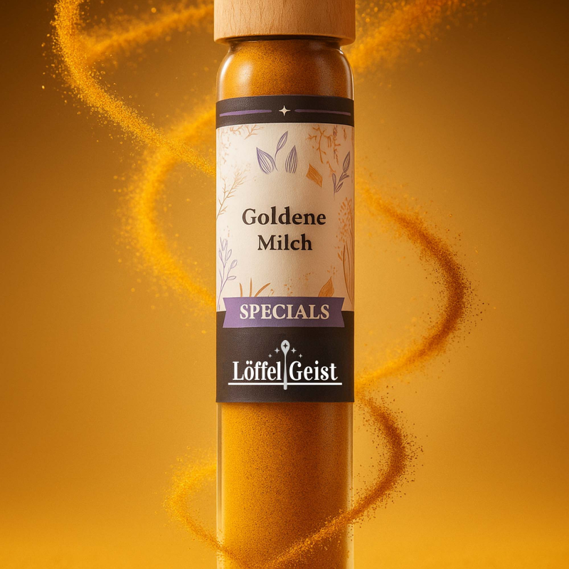 Goldene Milch Textur