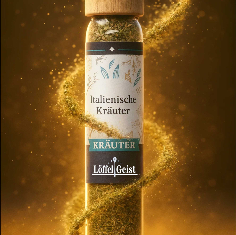 Italienische Kräuter Textur