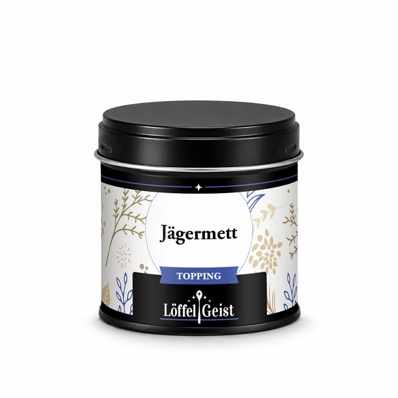 Jägermett Topping -Gewürzdose