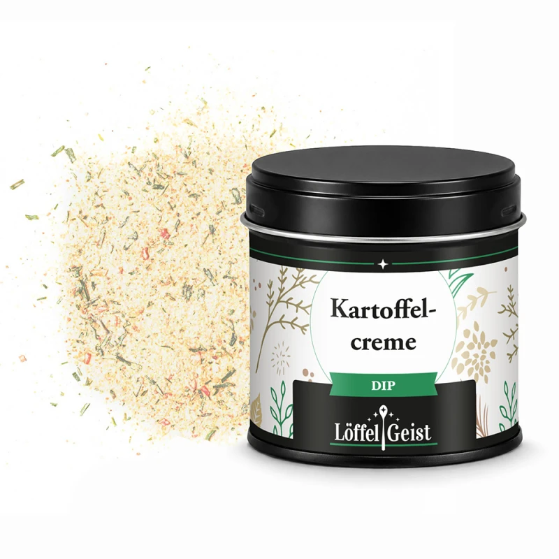 Kartoffelcreme Dip in Dose