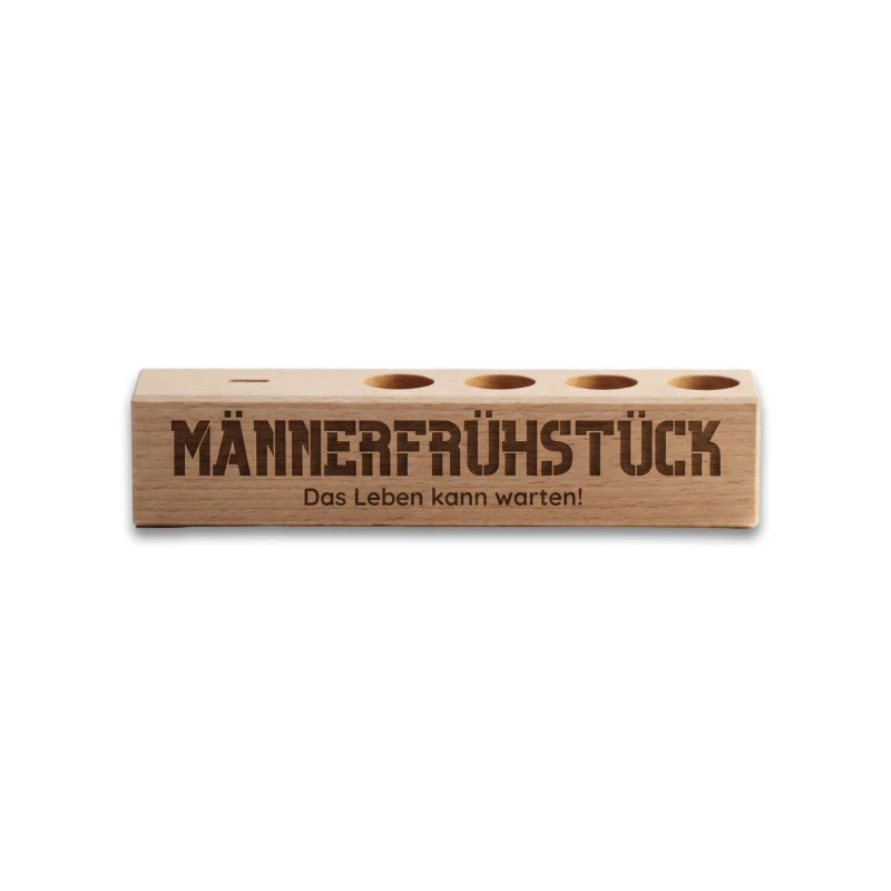 4er Gewürzständer Männerfrühstück