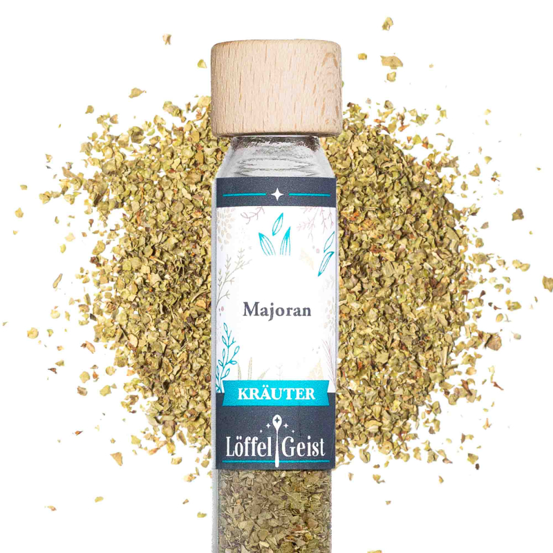 Majoran im Reagenzglas