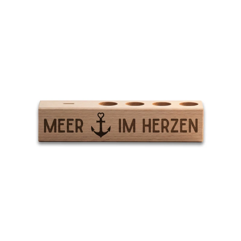 4er Gewürzständer Meer im Herzen