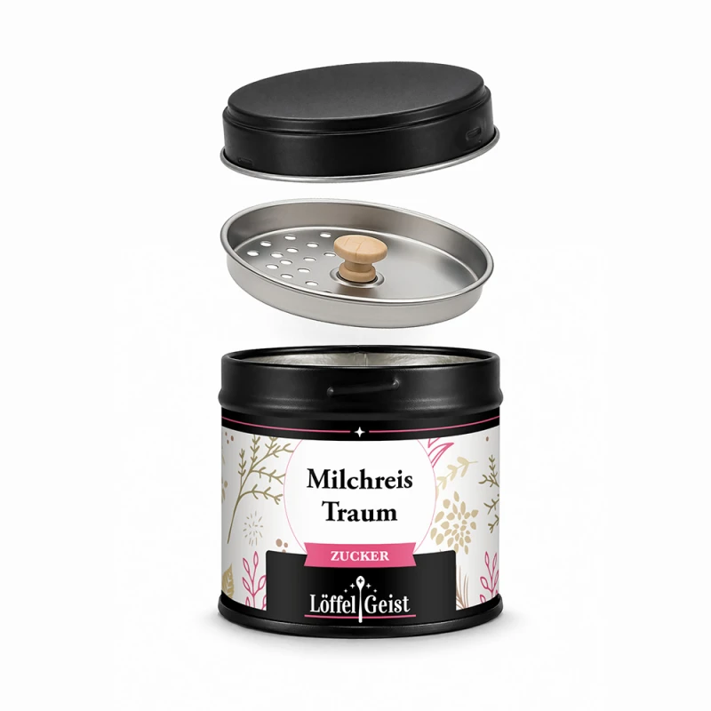Milchreis Traum Zucker - Gewürzdose