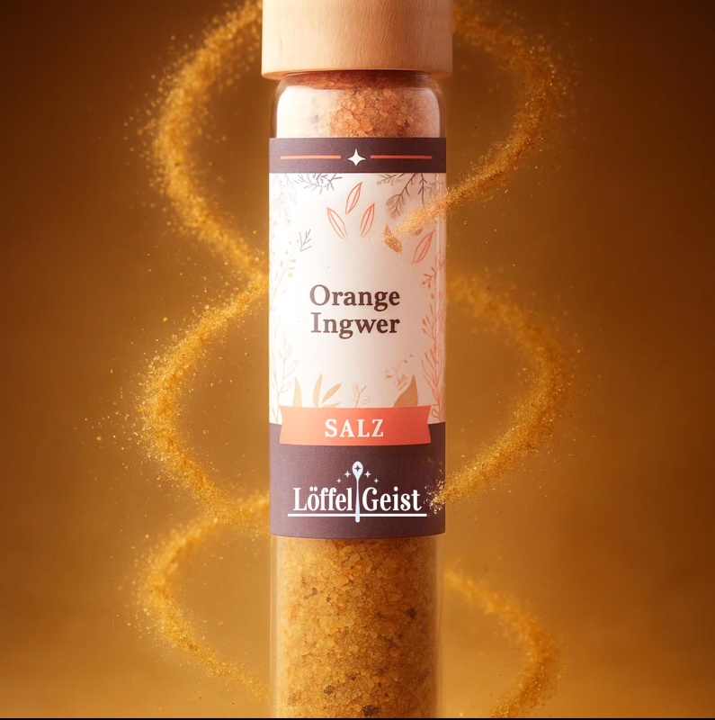 Orange Ingwer Salz
