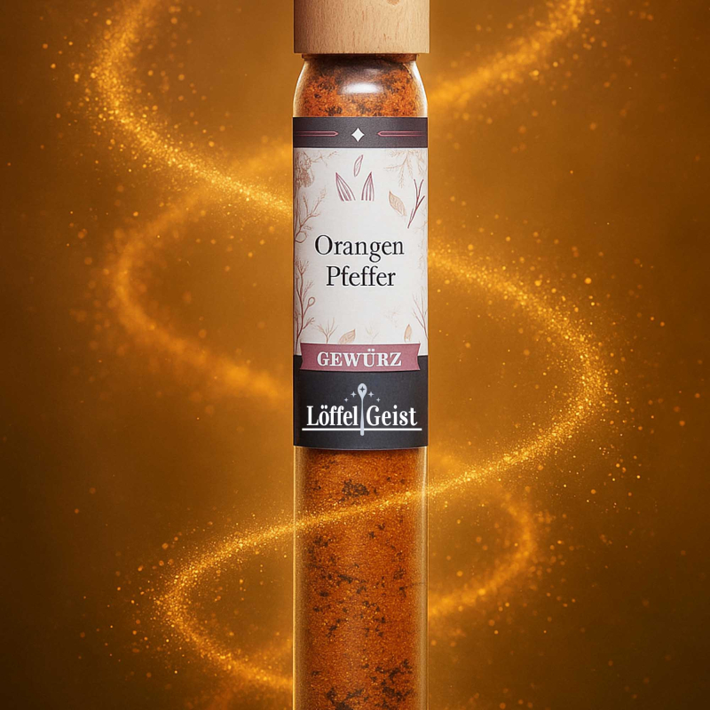 Orangen Pfeffer Textur