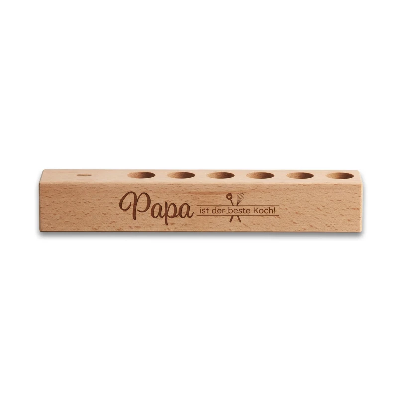 6er Gewürzständer Papa ist der beste Koch!