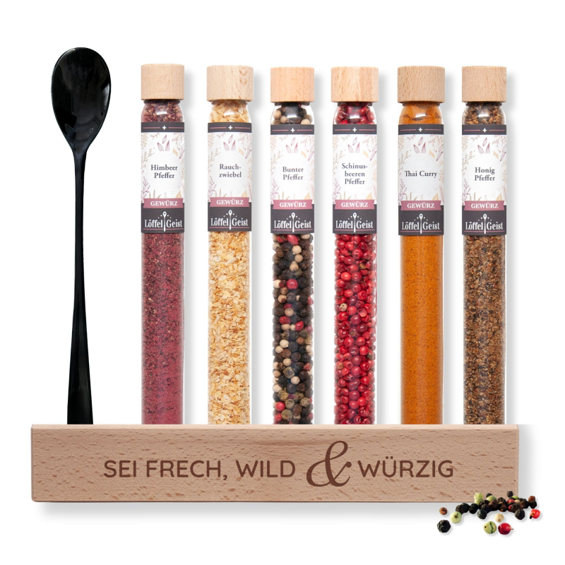 Gewürzset Sei frech, wild und würzig