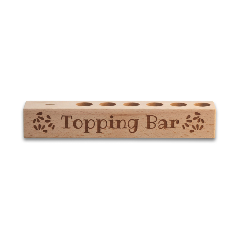 6er Gewürzständer Topping Bar