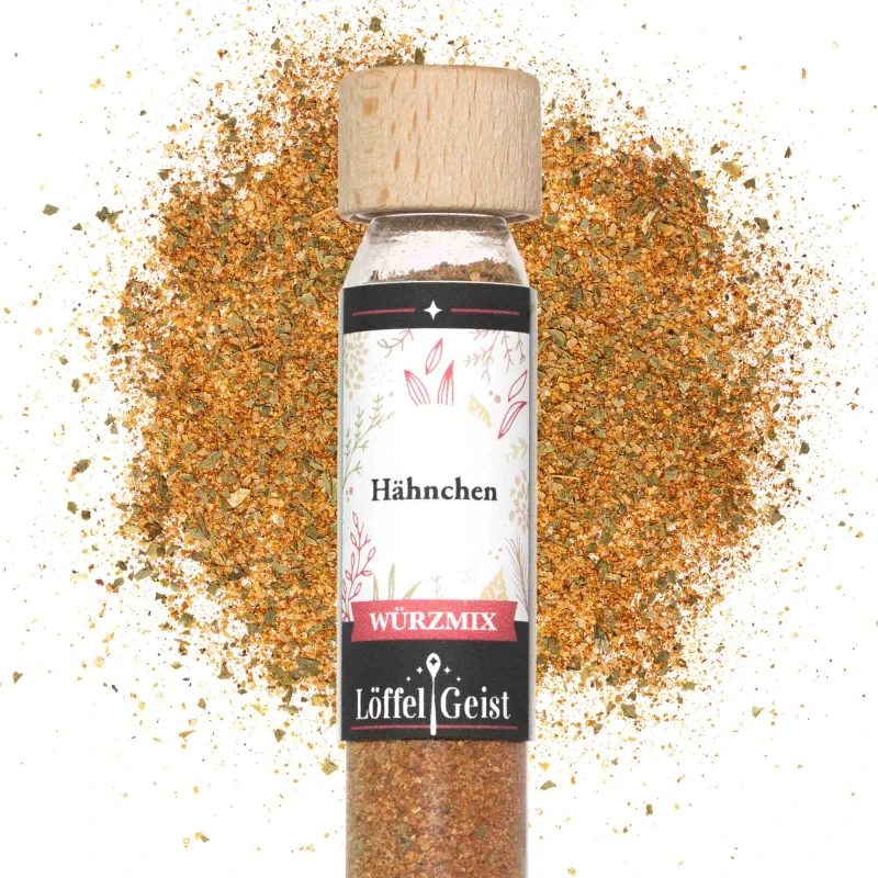 Hähnchen Gewürz im Reagenzglas