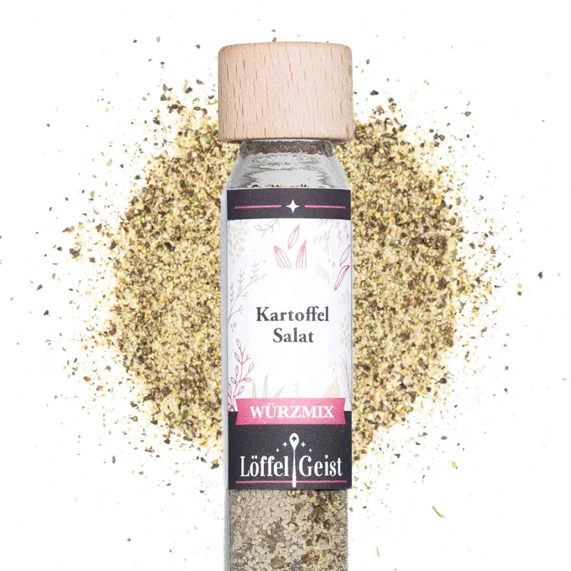 KartoffelSalat Gewürzmischung im Glasröhrchen