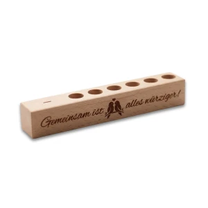 6er Gewürzständer Gemeinsam ist alles würziger!