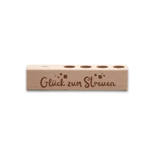 4er Gewürzständer Glück zum Streuen
