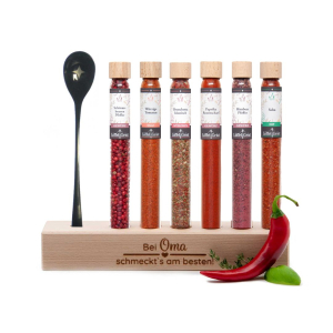 Geschenkset Gewürzset Bei Oma schmeckt´s am besten!