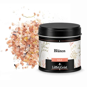 Blütensalz in Dose