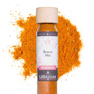 BratenMix Gewürzmischung im Reagenzglas