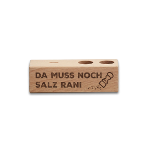 2er Gewürzständer Da muss noch Salz ran!