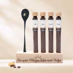 Kaffee Geschenkset Ein guter Morgen duftet nach Kaffee