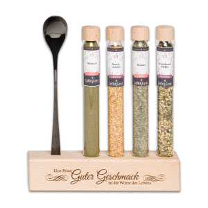 Geschenkset Gewürzset Eine Prise guter Geschmack ist die Würze des Lebens