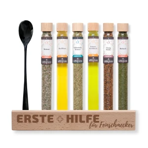 Gewürzset Geschenkset Erste Hilfe für Feinschmecker