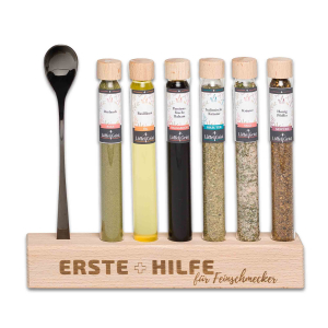 Gewürzset Geschenkset Erste Hilfe für Feinschmecker