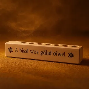 6er Gewürzständer A bissl wos gähd oiwei