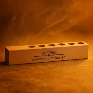 6er Gewürzständer Bei Oma schmeckt‘s am besten!