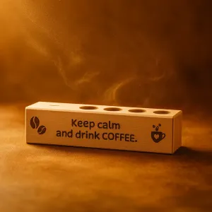 4er Gewürzständer Keep calm and drink coffee.