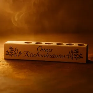 6er Gewürzständer Omas Küchenkräuter
