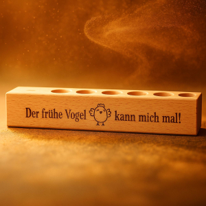 6er Gewürzständer Der frühe Vogel kann mich mal!