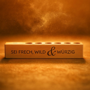 6er Gewürzständer Sei frech, wild & würzig