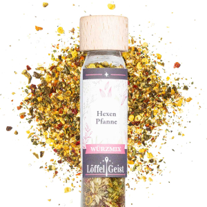 Hexen Pfanne Gewürzmischung im Glasröhrchen
