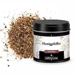 Honig Pfeffer in Dose