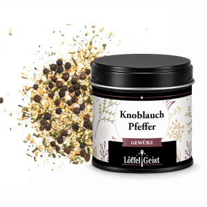 Knoblauch Pfeffer in Dose