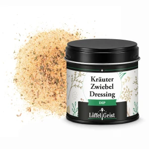 Kräuter Zwiebel Dressing Dip in Dose