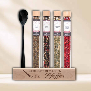 Gewürzset Liebe gibt dem Leben Pfeffer