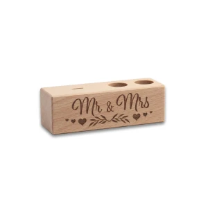 2er Gewürzständer Mr & Mrs