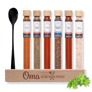 Gewürzset Geschenkset Oma ist die beste Köchin