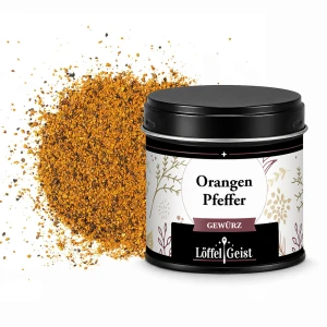 Orangen Pfeffer in Dose