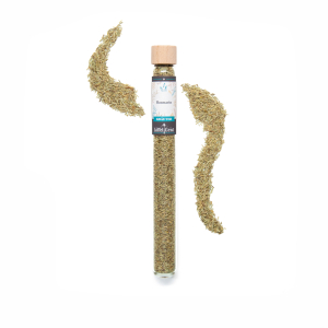 Rosmarin Kräuter im Reagenzglas