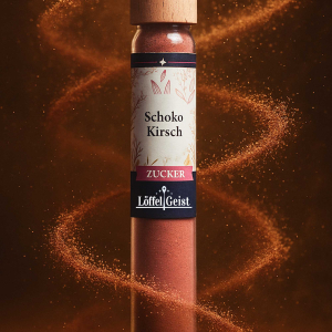 Schoko Kirsch Zucker Textur