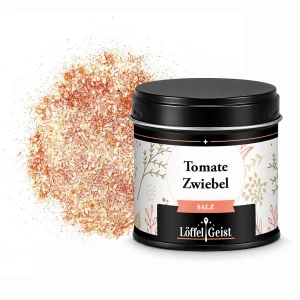 Tomate Zwiebel Salz in Dose