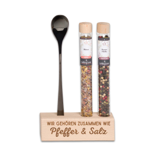 Gewürzset Wir gehören zusammen wie Pfeffer & Salz