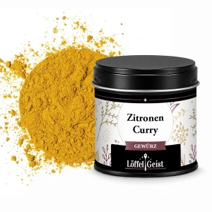 Zitronen Curry Gewürz in Dose