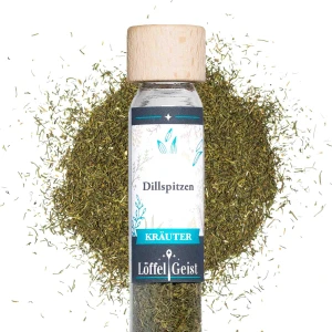 Dillspitzen im Reagenzglas