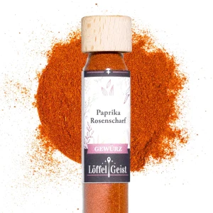 Paprika Rosenscharf im Reagenzglas