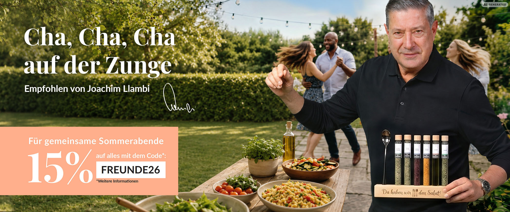 Cha, Cha, Cha auf der Zunge