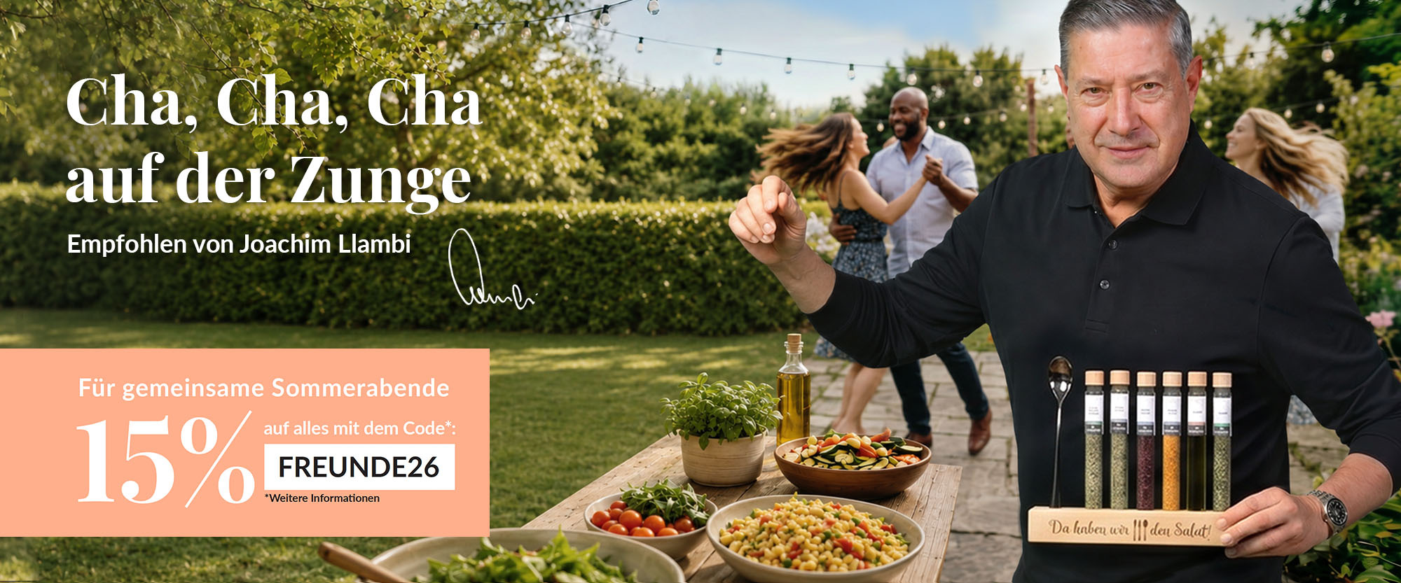 Cha, Cha, Cha auf der Zunge