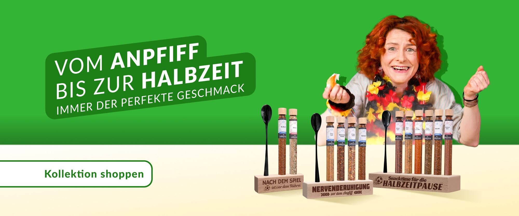 Vom Anpfiff bis zur Halbzeit